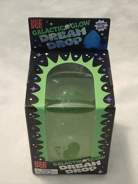 NEE DOH Galactic Glow Dream Drop - Green - Viral - Glow-in-the-Dark NEW - Sealed